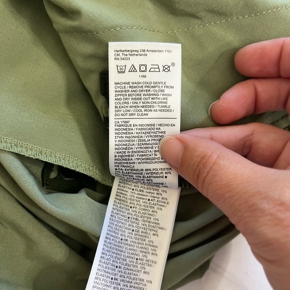 Athleta Vienna Cargo Skort Size 10 Eucalyptus Olive Green - Picture 6 of 9